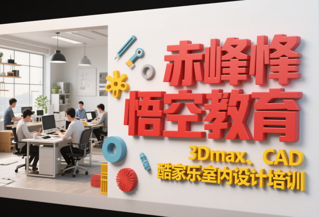 赤峰室内家装设计培训 效果图设计实战培训学习班